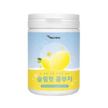 슬림핏 콤부차 230g 레몬과즙분말 22종혼합유산균 사과초모식초 함유 콤부티, 대용량1개