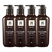 려 흑운 모근강화&볼륨 컨디셔너550ml, 4개, 550ml