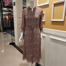 BCBG 비씨비지 가을22 베이린 프린트 원피스