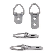 철물전 스텐 삼각고리(10개 1세트)액자 고리 거울 고리 - 소 대