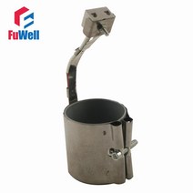 전기히터 난로 소모품 교체 80*80mm 220V 610W 스테인레스 스틸 운모 밴드 히터 플라스틱 성형 사출 기계용, 03 380V
