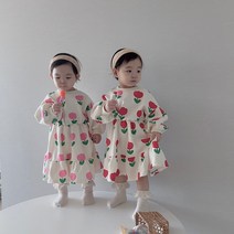 아기 유아 봄신상 튤립원피스 아기원피스 여아원피스 유아원피스