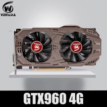 그래픽 카드 Veineda nvidia geforce 게임용 gtx960 4gb 128bit gddr5 1140mhz7012mhz 비디오 카드 gtx960 dvi 카드