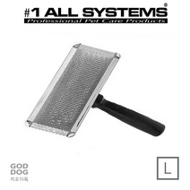 원올시스템 슬리커 라지 중대형견 소프트 슬리커 1 All System Slicker