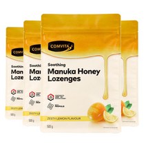 콤비타 UMF10+ 마누카 허니 레몬 로젠지 프로폴리스 캔디 500g 500g 4팩 Comvita Manuka Honey Lozenges Propolis