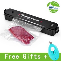 드립백소분기 과립 분발 자동 계량기 정량분배기 홈자동 진공 실러 식품 보호기 Sous Vide 요리 100-240V, 01 Vacuum Sealer S_04 AU 플러그