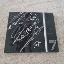 가요 CD 세븐 사인반 nm