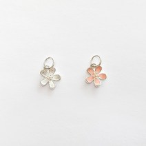 미라클스톤 실버925 꽃잎 펜던트