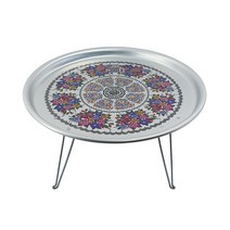 접이식 양은 발상 레트로 추억의 양은밥상 술상, 왕대2호