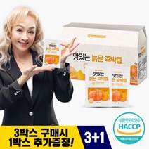 참앤들황토농원 맛있는 늙은 호박즙 90ml x 30포 1박스, 없음, 1개