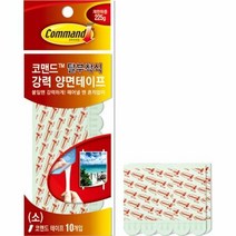 테이프종류 코맨드 양면테이프17024S 소 10매입 3M, 해당 상품 선택하기