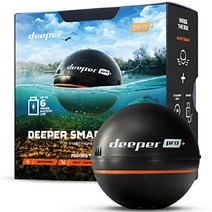 Deeper PRO+ 스마트 소나 캐스터블 휴대용 어군 탐지기 GPS 포함, 디퍼 프로+