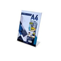 유니온플러스 단면 POP꽂이 A4 세로형 L-2130, 6개