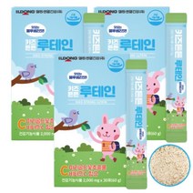 일동생활건강 키즈튼튼 루테인 시력저하 어린이 눈건강 비타민C 30P x 3개월분, 키즈튼튼 루테인 3개월분