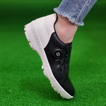 국산 수제화 다이얼 보아 쿠션 골프화 230 - 290mm 빅사이즈 까지 흰색 검정 여성 남성 스파이크 골프 신발