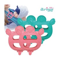 앙쥬 아기띠치발기 민트 2개입 치발기, 본품+ 스푼포크세트(1만원이상 구매사은품)