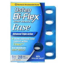 Osteo Bi-Flex (오스테오 바이 플렉스) 오스테오 바이 플렉스 용이성 UC-II 콜라겐 포뮬러 28 미니정제 US 직배송, 기본