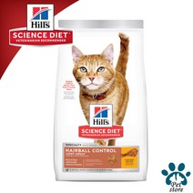 사이언스다이어트 어덜트 헤어볼 컨트롤 라이트 다이어트 고양이 사료, 닭, 3.2kg, 1개