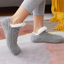 발열덧신 쿠션 덧신 양털기모 미끄럼방지 보온덧신