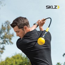 스킬즈 골드 플렉스 스윙연습기 골프 자세 교정기 트레이닝, 골드 플렉스 40인치