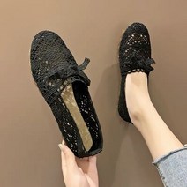 단화 플랫 슈즈 여자 럭셔리 예쁜 여성 NEW 고급 명품 발편한 면접 승무원 구두 수제화 신발 빅사이즈 106
