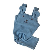 바이굄 쁘띠베어 멜빵바지 블루 M 1개