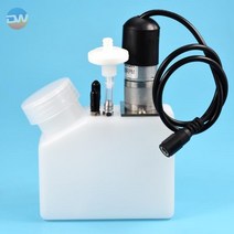 L1800 R1390 L805 용 교반기 모터 에어 필터가있는 흰색 250ml 잉크 탱크 타이머 탱크가있는 DTF 프린터 수정, 03 With Power