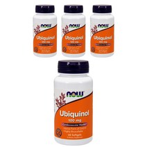 나우푸드 유비퀴놀 100mg 소프트젤, 60개입, 4개