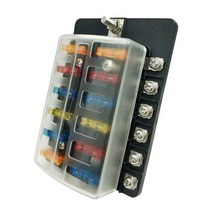 12구 휴즈박스 홀더 휴즈 소켓 케이스 차량용 자동차