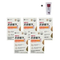 종근당건강 혈행건강 프로메가 알티지 오메가3 듀얼 비타민D + 마데카크림 샘플 증정, 5개, 60정