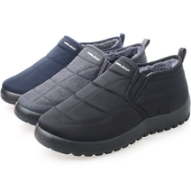 230~280사이즈 밴딩 입구로 신기 편한 보아털 내피 방한 패딩 슬립온 겨울 운동화 마니치S