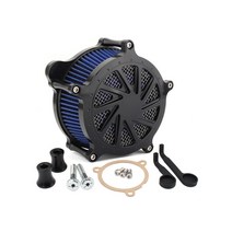 블루 필터 오토바이 CNC 에어 클리너 흡입 키트 할리 Softail StreetBob FXDR 로우 라이더 여행 일렉트라로, 4D