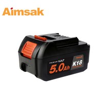 아임삭 18V 5.0Ah 리튬이온 배터리 B50L18D 벌크제품, 1개