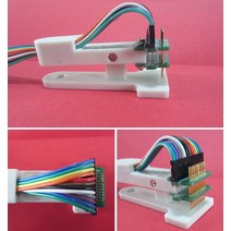 DYKB 테스트 연소 고정 장치 2.54MM 스탠드 PCB 클립 포고 핀 디버그 다운로드 프로그램 굽기 간격 3P 4P 5P 6P 7P 8P 9P 10P 12, [02] Double row, [08] 2.54MM-10P