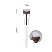 메이크업베이스 loybj 1pcs 파운데이션 메이크업 브러쉬 전문 리퀴드 파운데이션 컨실러 브러쉬 여성 페이셜 퀵 베이스 메이크업 뷰티 툴, 04 4
