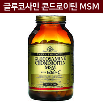 솔가 글루코사민 콘드로이틴 MSM 식이유황 180 정, 1개, 기본