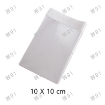 봄91 접착식OPP 무지 쿠키봉투 10 x 10 cm, 200매입, 1개