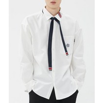 ROMANTIC CROWN RC 클럽 타이 셔츠_화이트 CLUB TIE