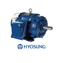 [효성모터] 3.7KW 5HP 4극 IE3 프리미엄효율 삼상전폐형모터