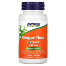 나우푸드 진저 250mg 90캡슐 생강 Zingiber 진저롤, 1병