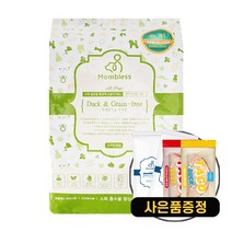 맘블레스 강아지 소프트사료 5kg + 사은품증정, 오리&무곡물 (소화/위장) 5kg