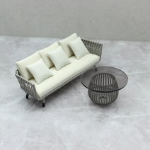 선베드 수영장카바나 썬베드 야외썬배드 캠핑의자, L, 1개