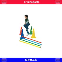 허들콘 폴대 4개세트 뉴스포츠 실내 학교체육