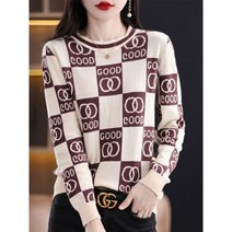 린넨티셔츠 통풍 여름 시원 면 반팔 스웨터 봄여름 글자 자카드 티셔츠 라운드 넥 루즈핏 반 소매 바닥 탑