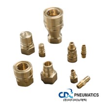 다용도 공압용 황동 원터치 커플러 카플러 퀵커플러 유압호스 부품 QUICK COUPLER, BSH 30, 1개