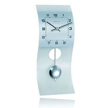 헤믈레 S자형글라스월클락