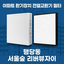행당 서울숲리버뷰자이 아파트 환기시스템 전열교환기 필터 H13등급 공동구매, 33평, 기본세트(헤파1+프리2)