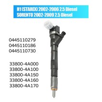 호환 Bosch 0445110279 33800-4A000 디젤 연료 인젝터 CRDI 현대 H1 스타렉스 2002-2006/기아 쏘렌토 2002-2009 2.5L