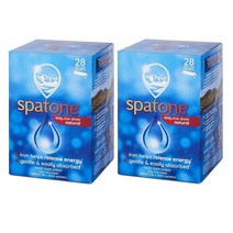 Spatone 스파톤 리퀴드 아이언 액상 철분제 오리지널 28봉입 2팩 Natural Liquid Iron Supplement Original, 2개, 28봉