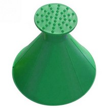 제설기 자동차 창문 앞 유리 매직 아이스 스크레퍼 오일 깔때기 눈 제거기 삽 제빙기 콘 도구 스크래핑 겨울 액세서리 4 개, 초록